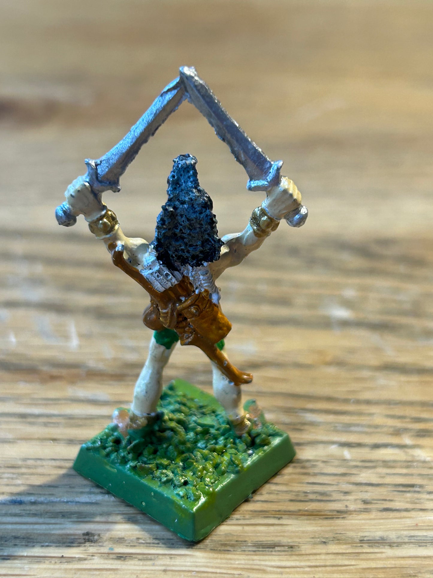 Skarlocs Wood Elf Archer Champion Mini Warhammer Fantasy Glam the Laughing warrior champion