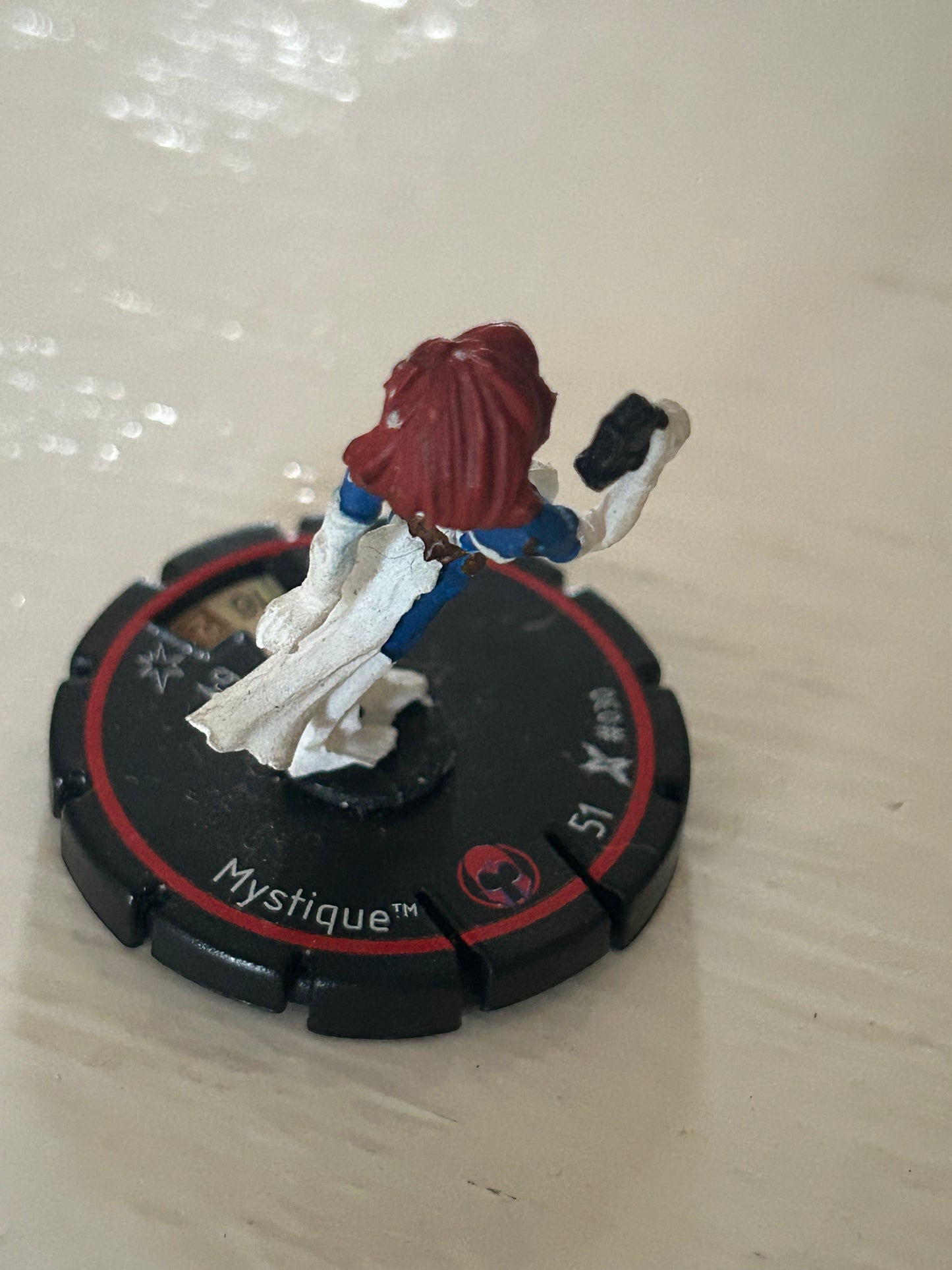 HeroClix Mystique #30 veteran  - WizKids/Marvel Comics