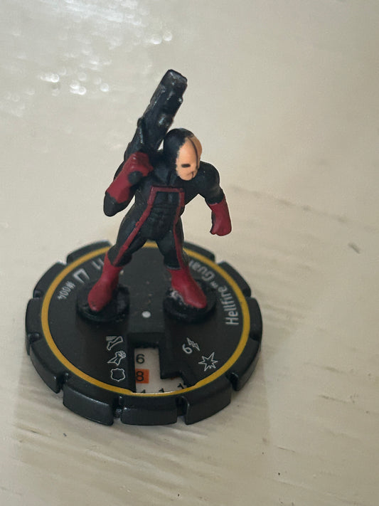 HeroClix - #004 Hellfire Guard - Ultimates rookie