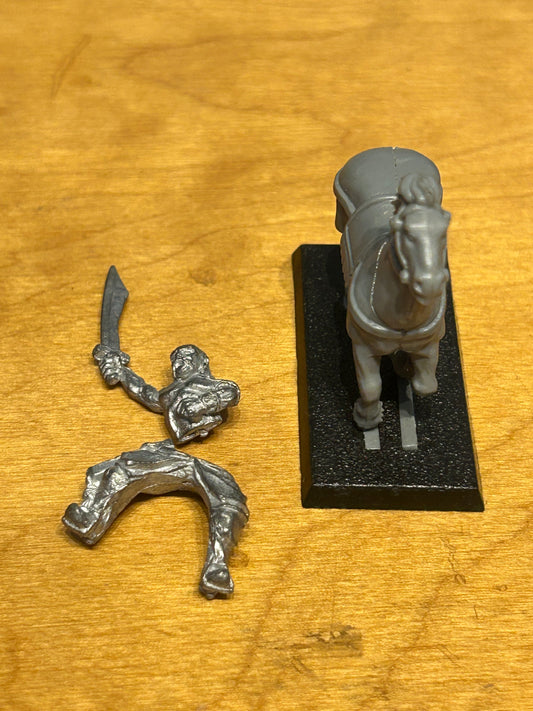 Warhammer Fantasy Old World Mounted Ungol Horse archer with sword
