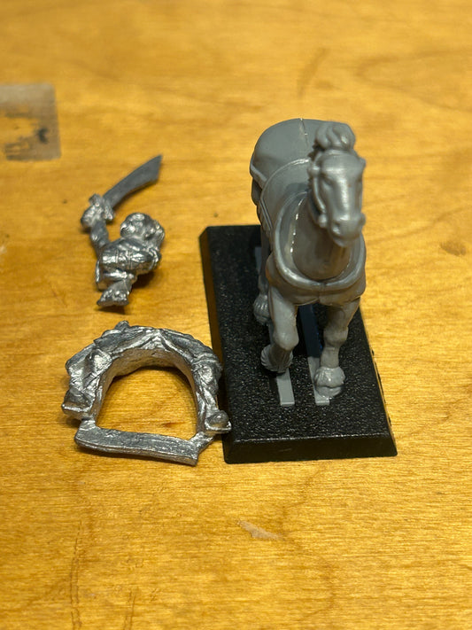 Warhammer Fantasy Old World Mounted Ungol Horse archer with sword