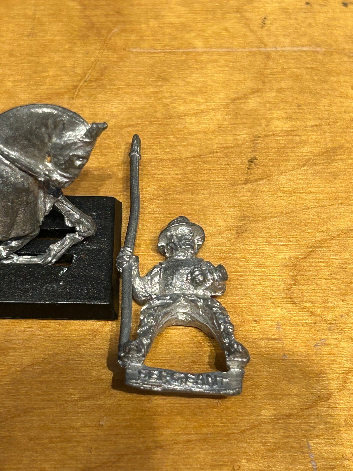 Games Workshop Citadel F7 Feudal Cavalry Jon Ryder with Dobin  Horse