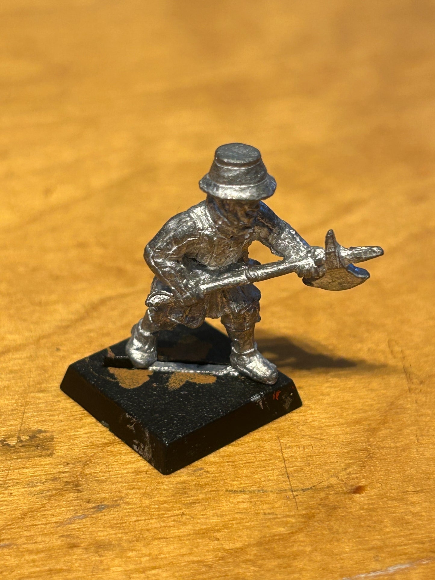 WARHAMMER CITADEL 80s F4 FEUDAL STILSON AXE KNIGHT EMPIRE BRETONNIAN FIGHTER