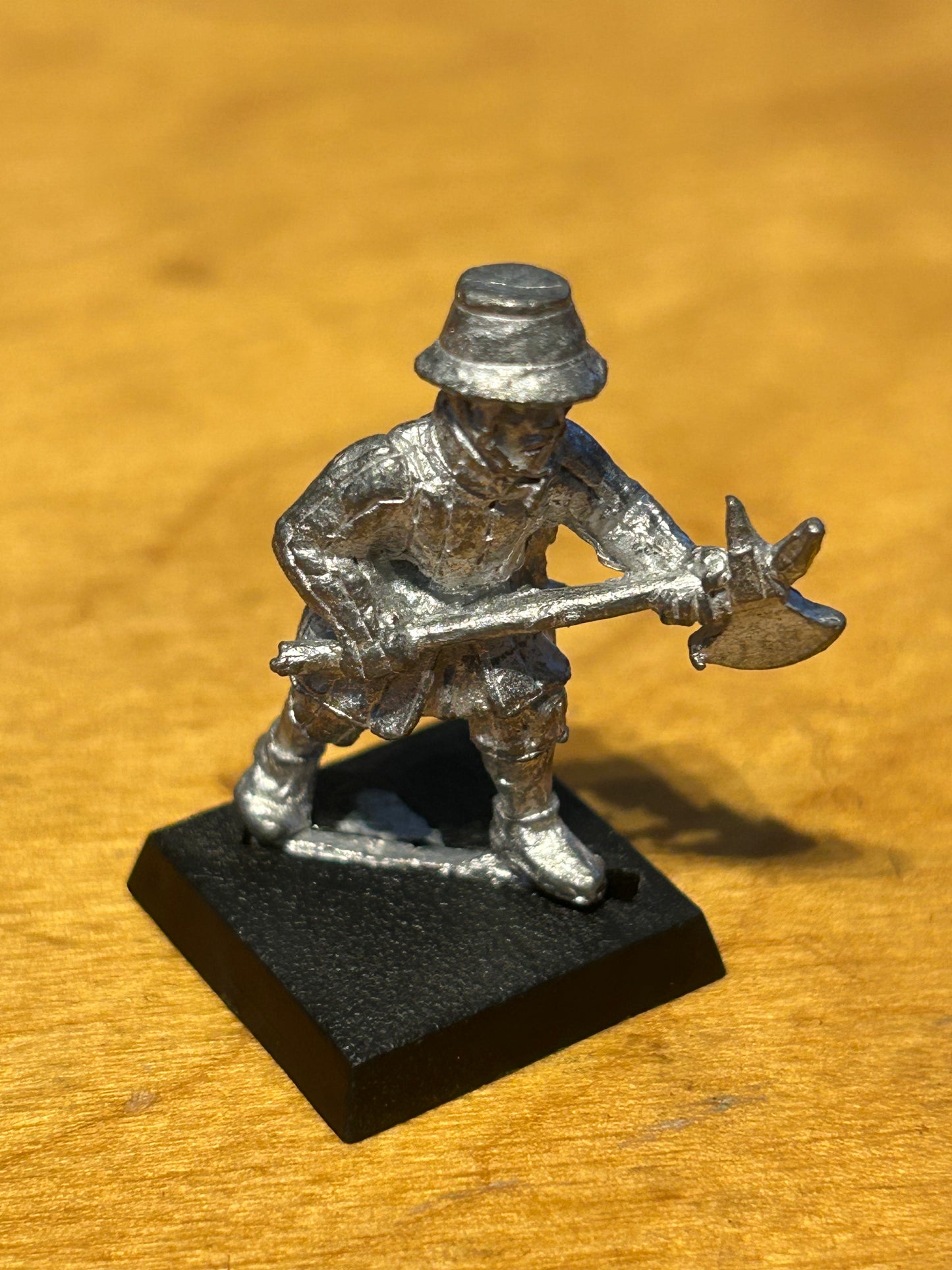 WARHAMMER CITADEL 80s F4 FEUDAL STILSON AXE KNIGHT EMPIRE BRETONNIAN FIGHTER