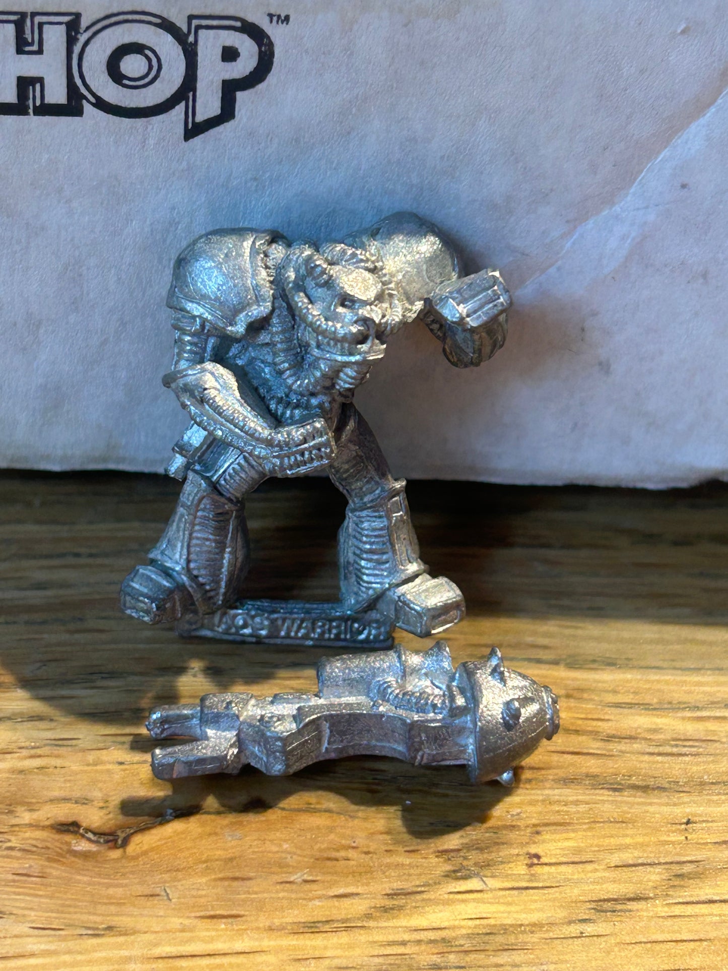 Games Workshop Warhammer 40k Rogue Trader Chaos Renegades Heavy Weapon conversion Beamer Marine (no backpack)