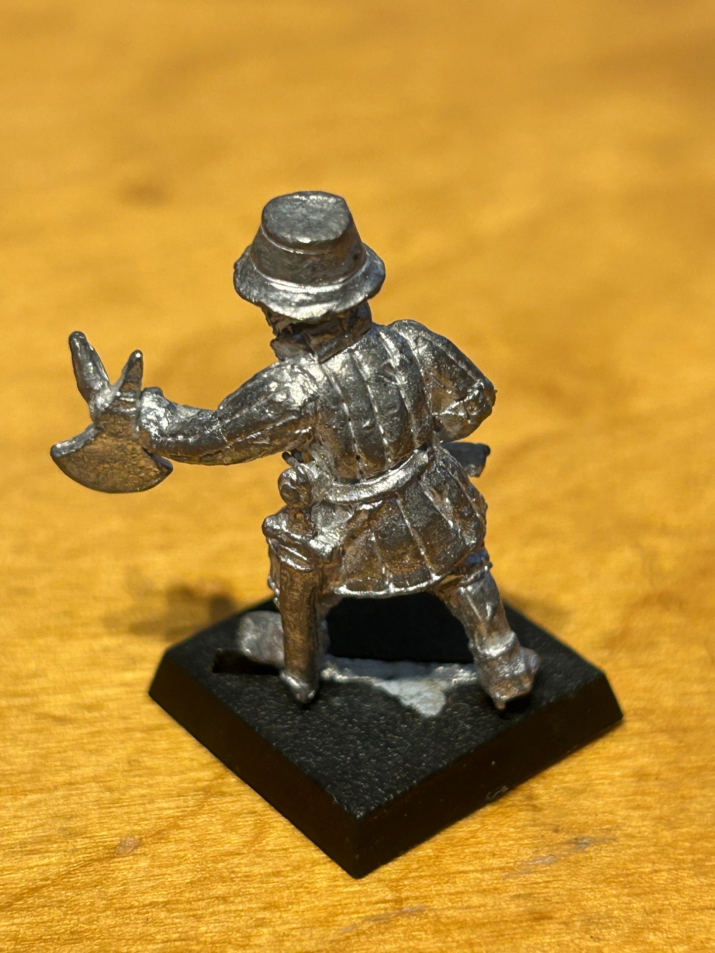 WARHAMMER CITADEL 80s F4 FEUDAL STILSON AXE KNIGHT EMPIRE BRETONNIAN FIGHTER