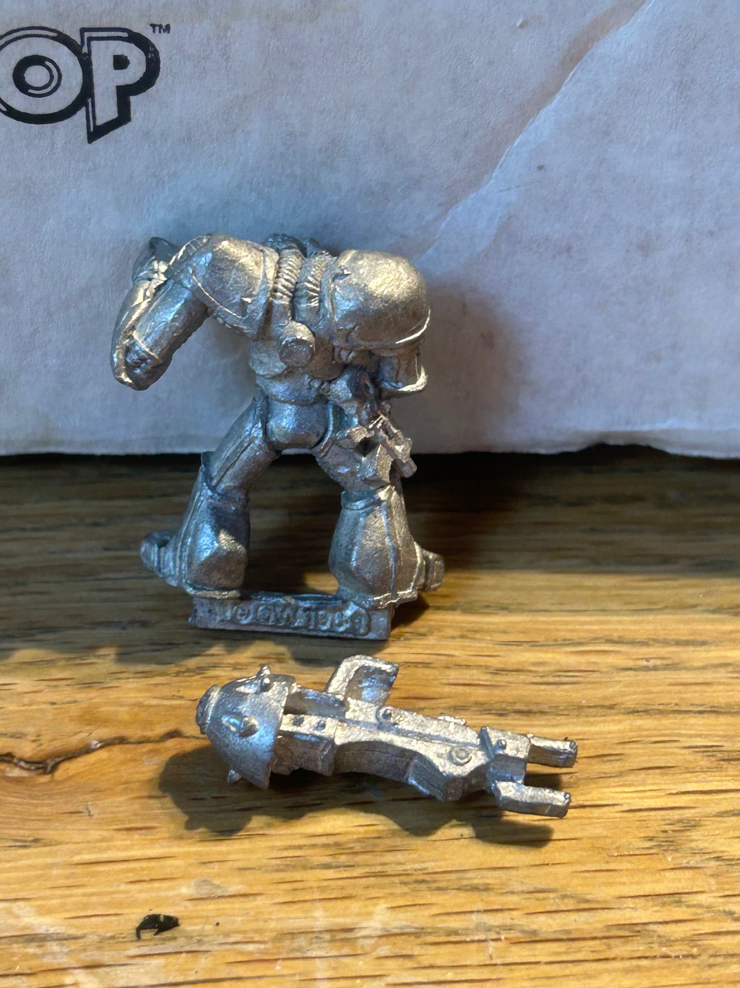 Games Workshop Warhammer 40k Rogue Trader Chaos Renegades Heavy Weapon conversion Beamer Marine (no backpack)