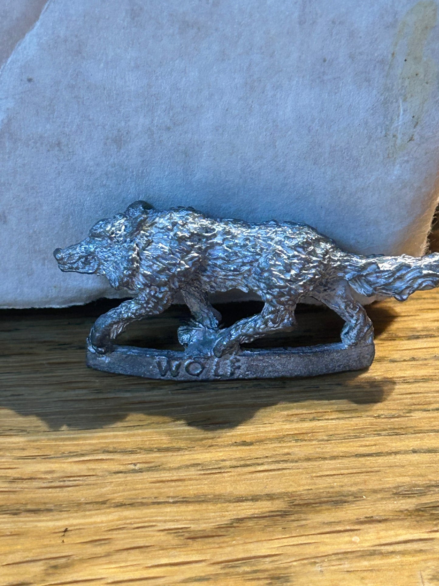 Warhammer fantasy goblin wild riders wolf growler (tab has some bending but would fit in a base easily)