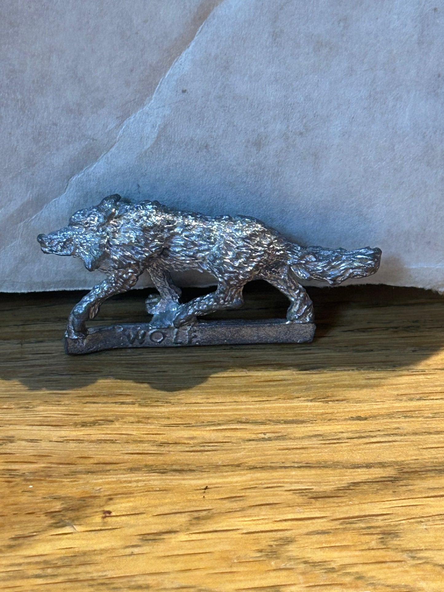 Warhammer fantasy goblin wild riders wolf growler (tab has some bending but would fit in a base easily)