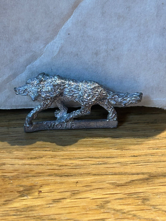 Warhammer fantasy goblin wild riders wolf growler (tab has some bending but would fit in a base easily)