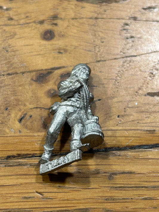Bronzino Galloper Gun Crew Citadel GW Empire Cannon Crewman 1990s Metal