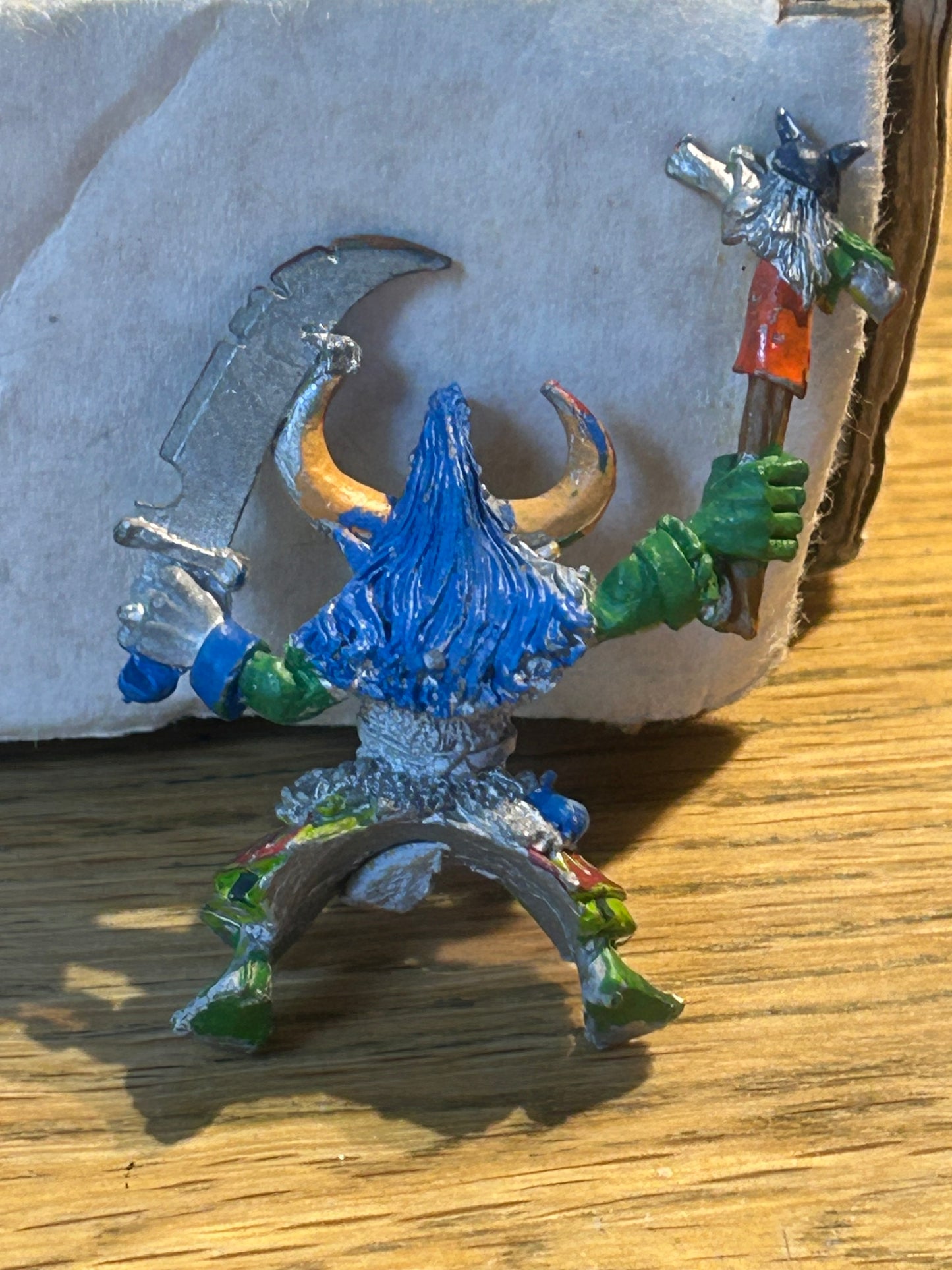 Orc war wyvern Shaman - No Wyvern GW - Metal warhammer fantasy orcs