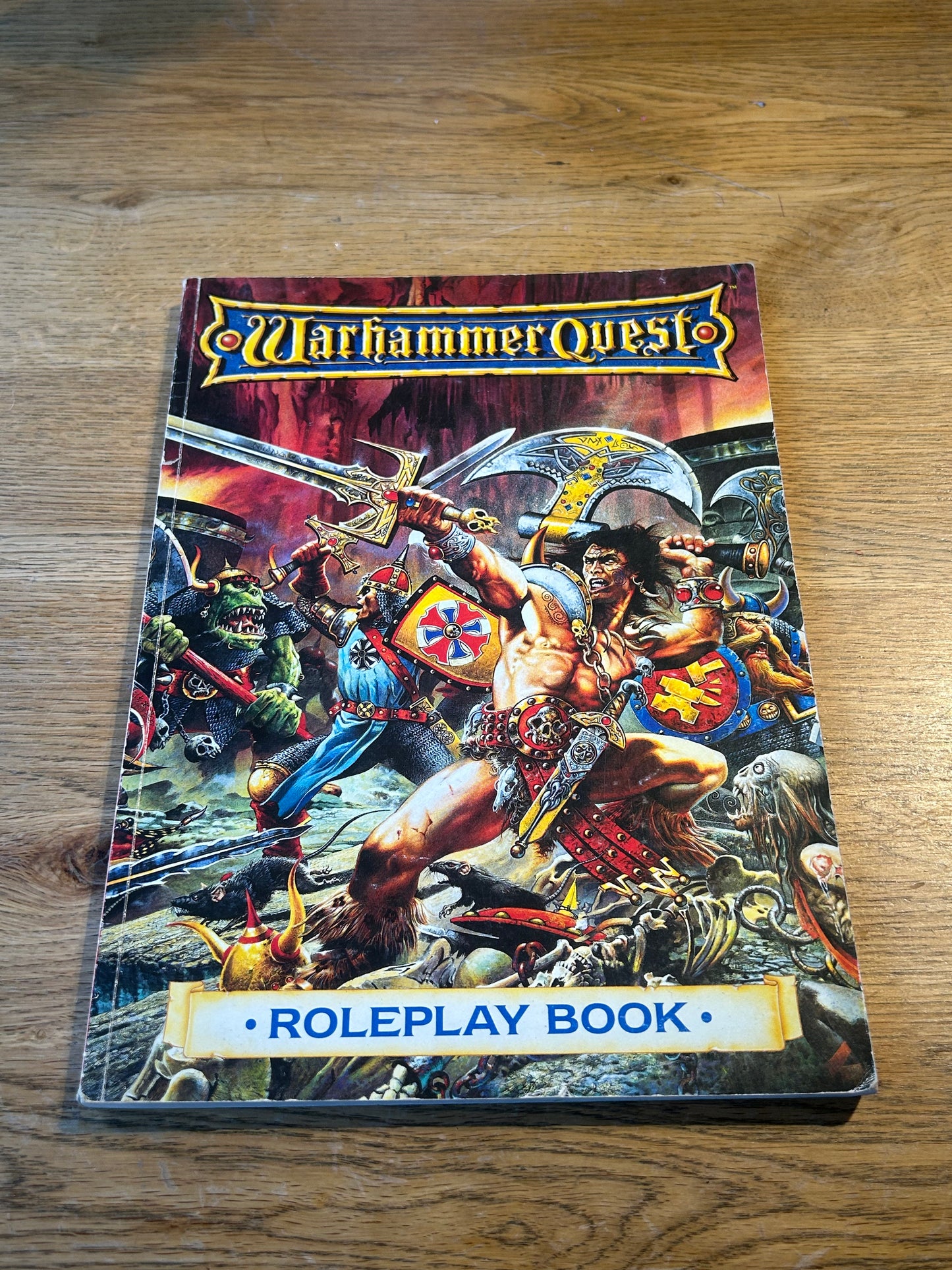 Warhammer Quest Roleplay Rulebook - 1995 Warhammer Games Workshop