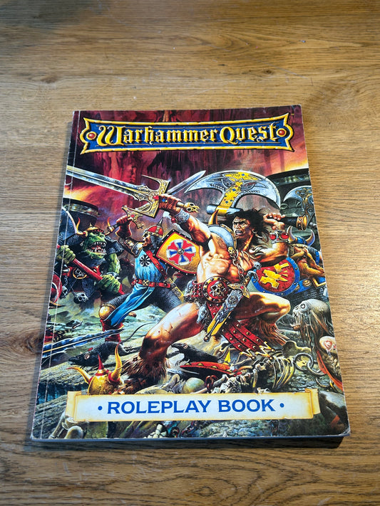 Warhammer Quest Roleplay Rulebook - 1995 Warhammer Games Workshop