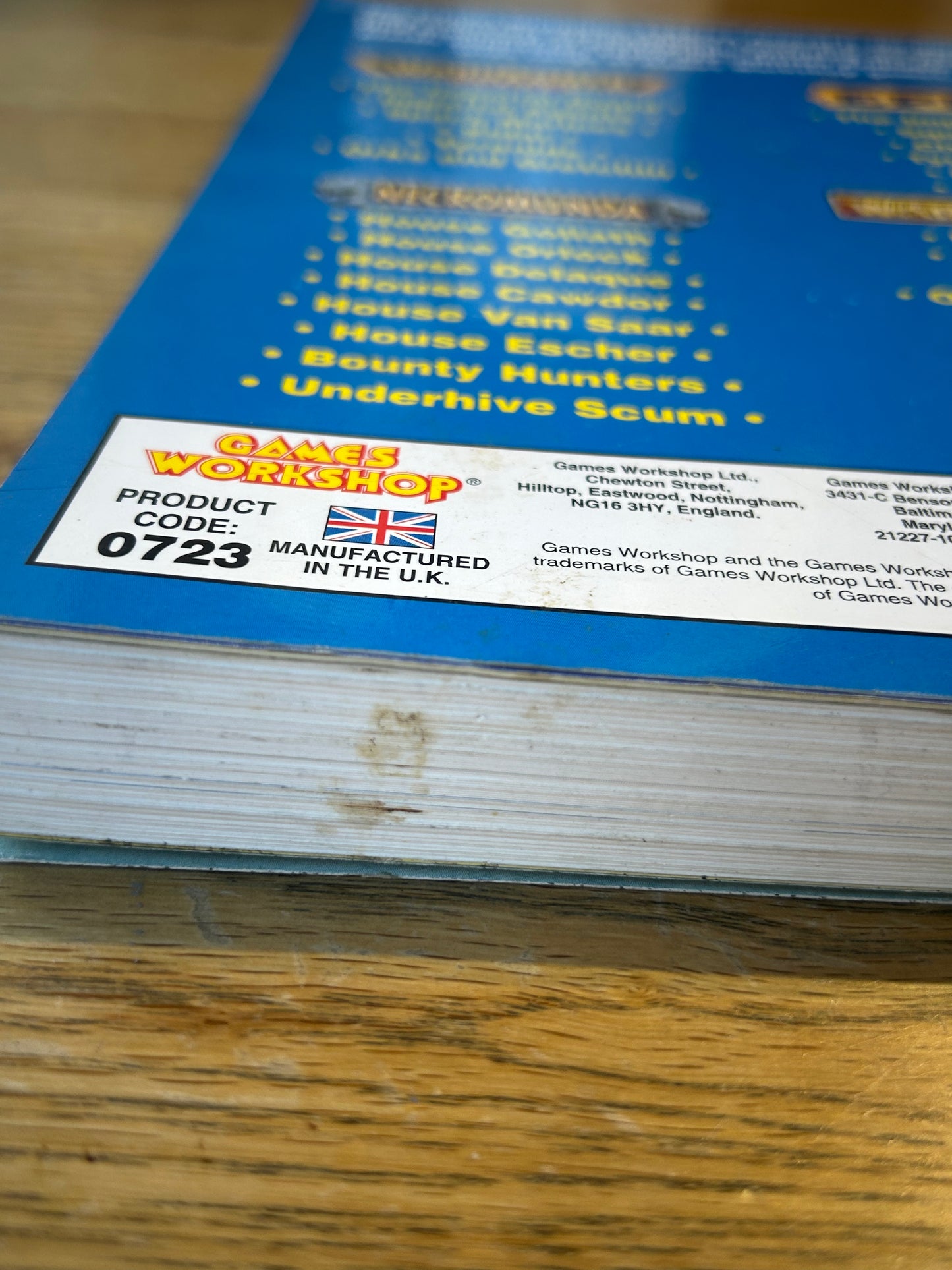 citadel miniatures 1995/6 annual