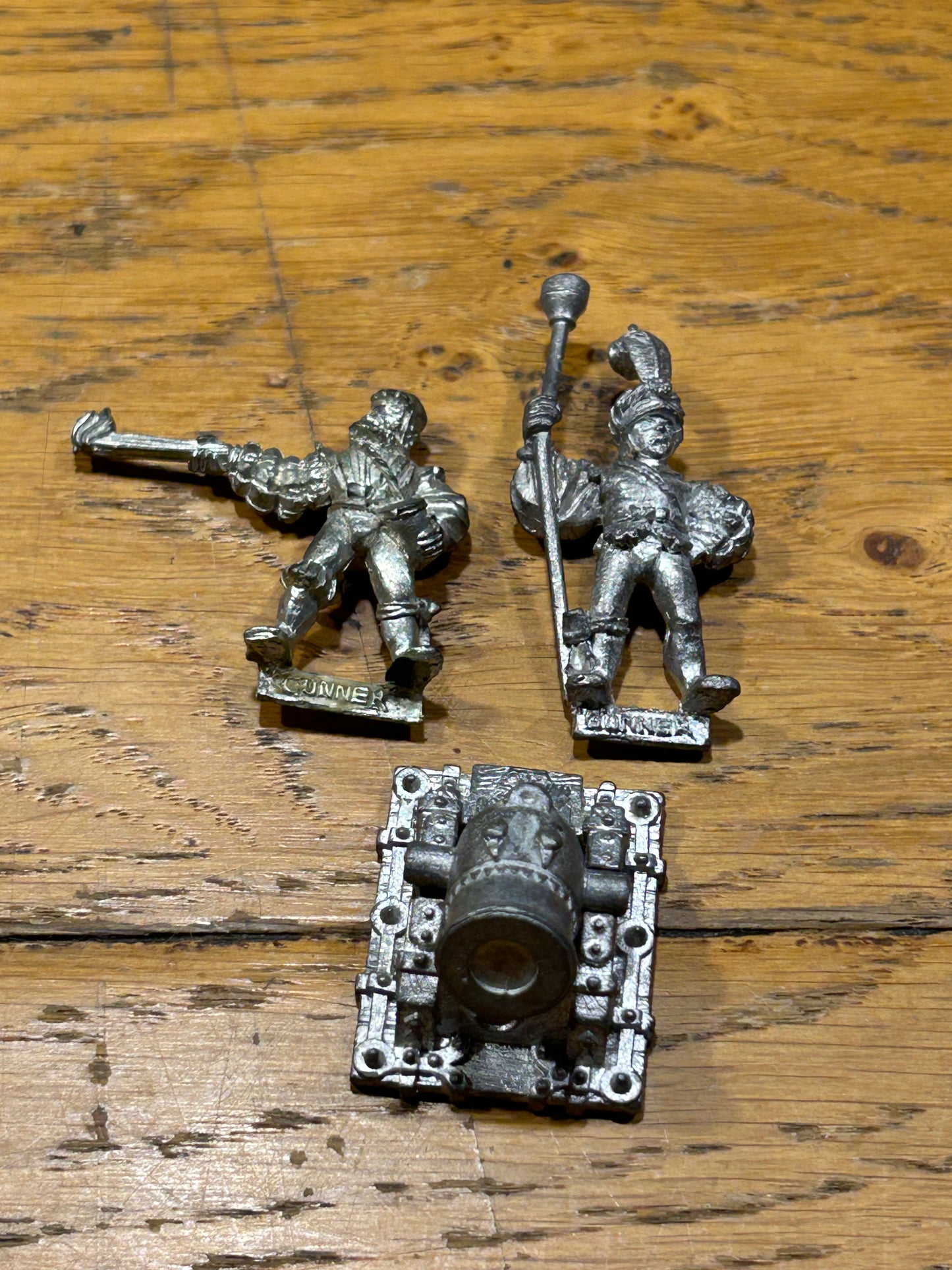 Warhammer Fantasy 4th Edition 1993 Empire Mortar with 2 Crew Metal