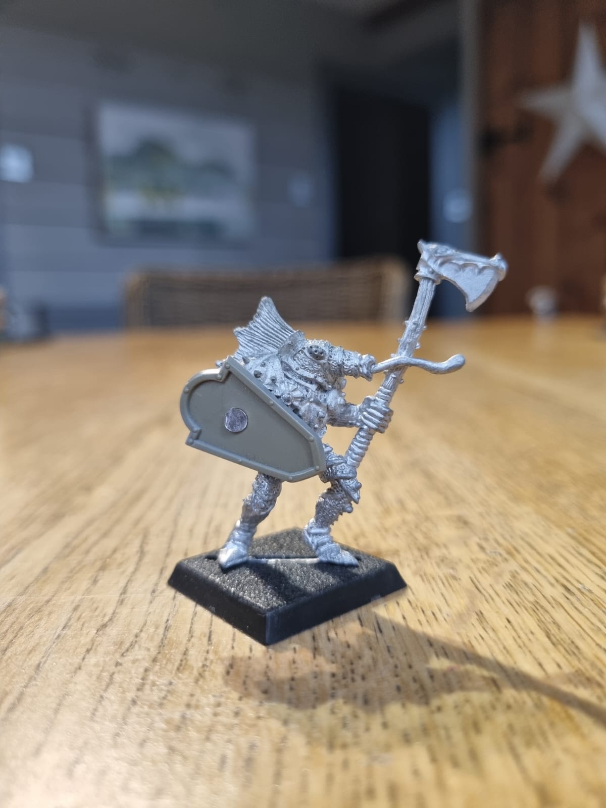Warrior Of Chaos Realm Of Chaos Champion Of Slaanesh Face Of A Mount Metal Citadel 80s