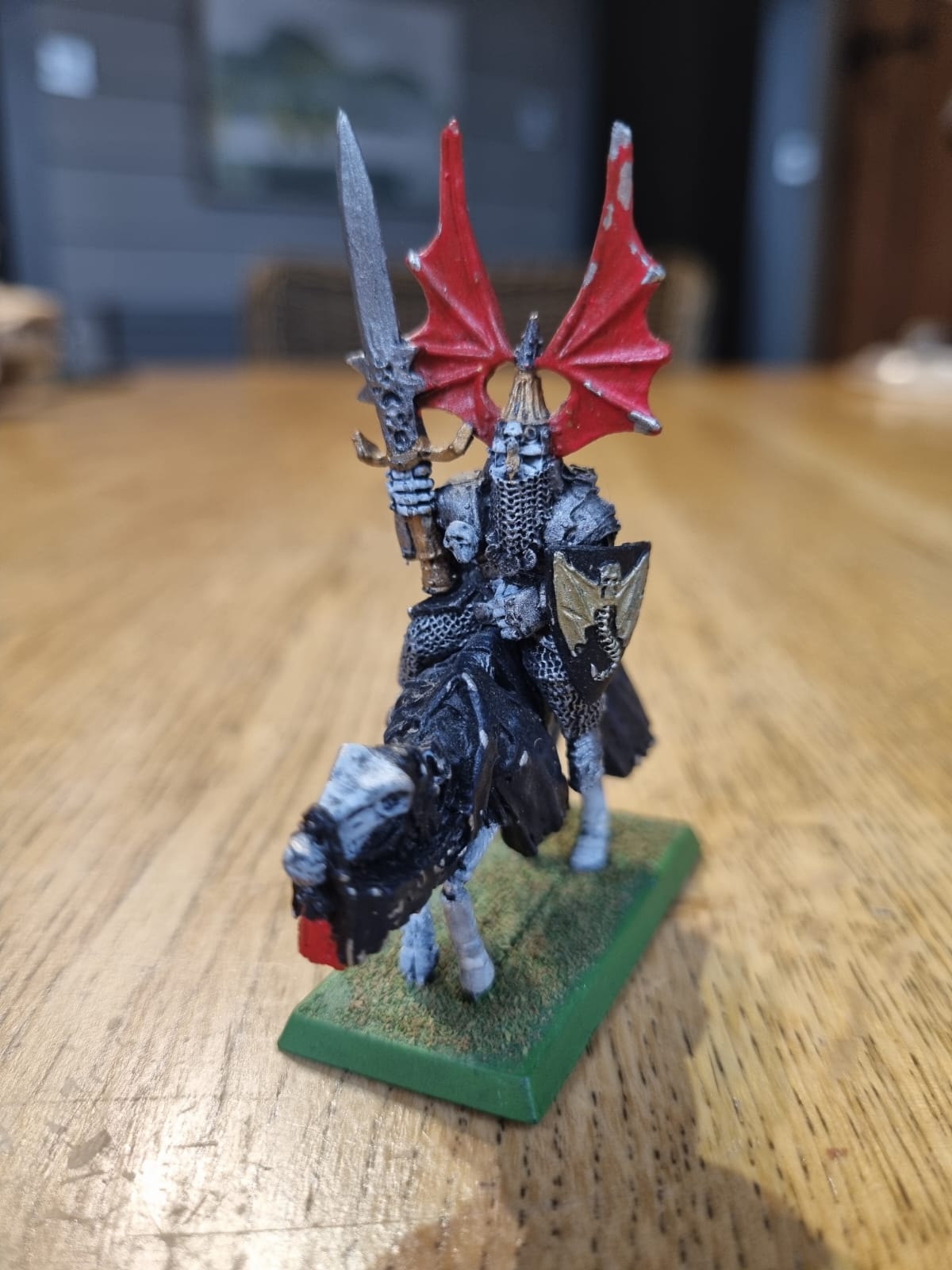 Warhammer Fantasy Undead Mounted Wight Lord Metal