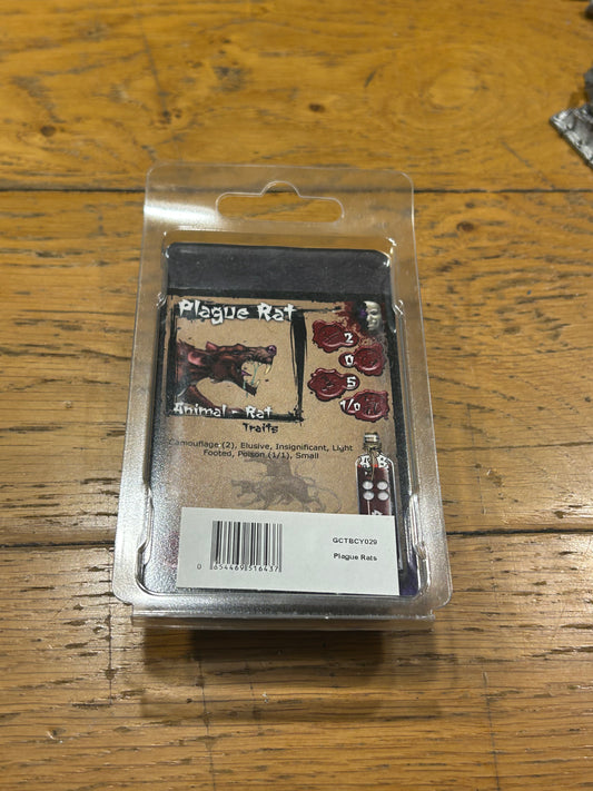 Bushido BNIB Plague Rats sealed blister