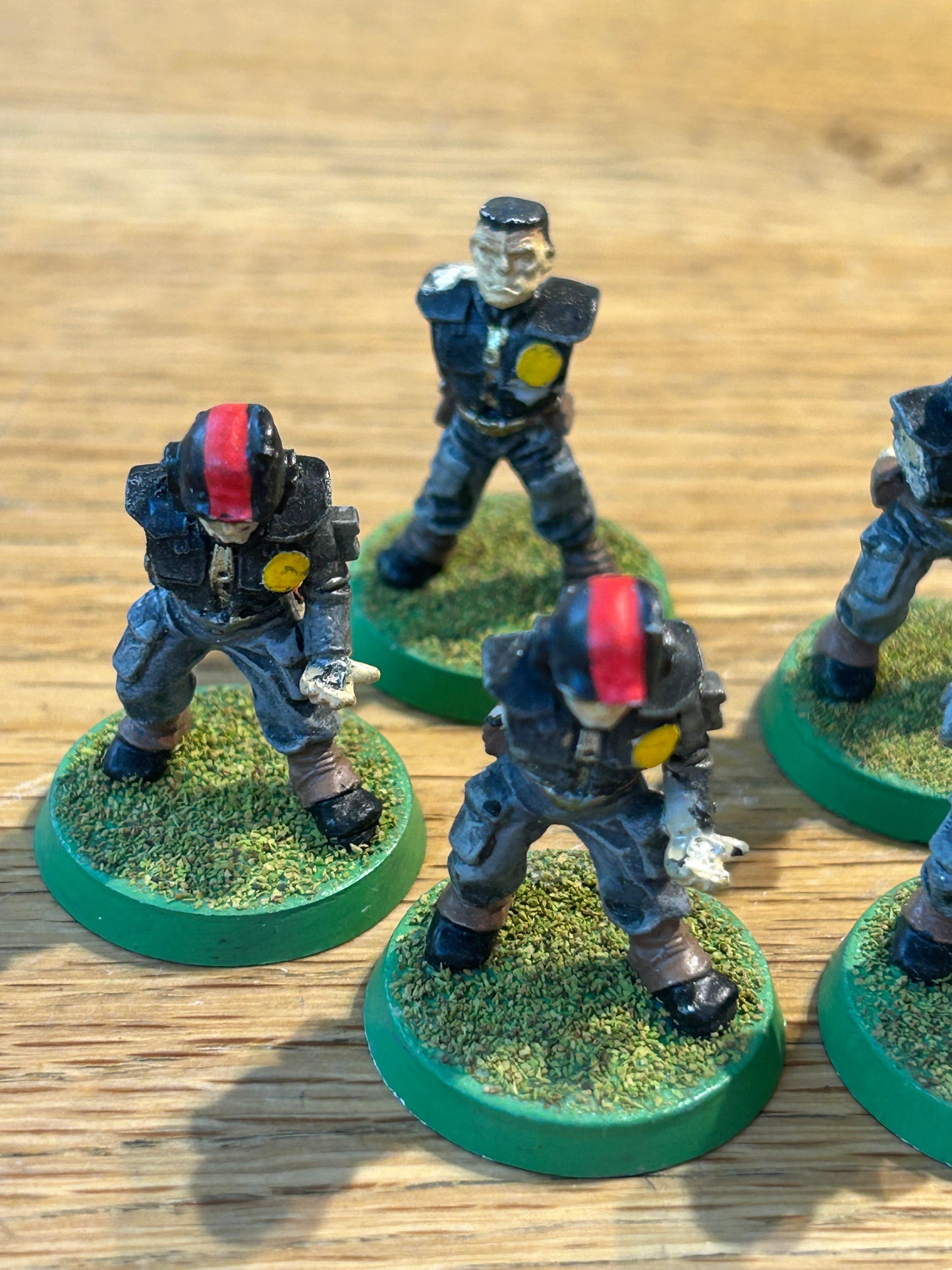 Warhammer 40k RTB7 incomplete plastic imperial guard x5