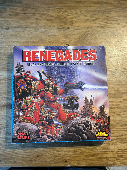 RENEGADES Eldar and Chaos Armies For Space Marine, Epic 40k complete