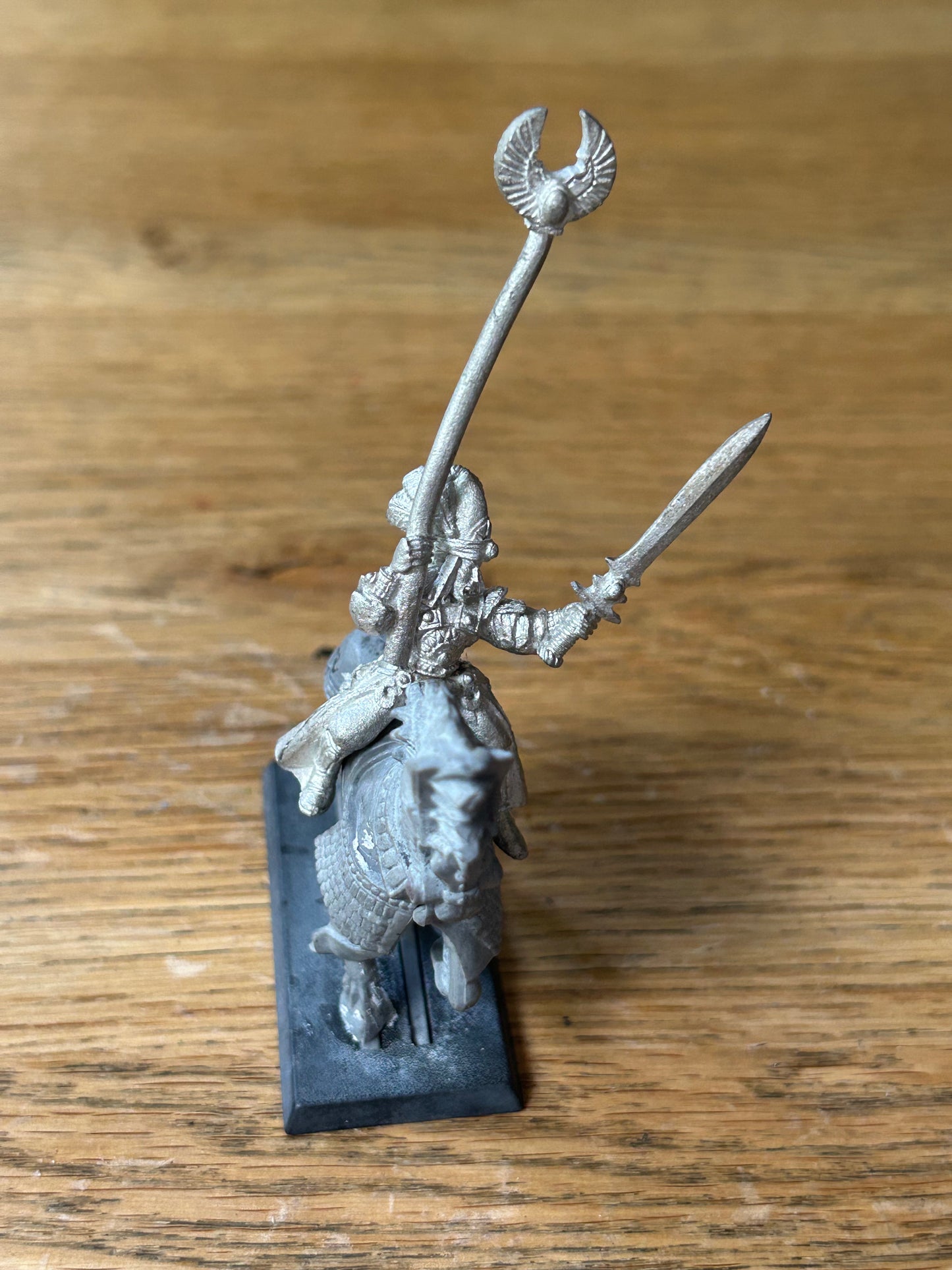 Warhammer High Elf Ellyrian Reaver Standard Bearer Metal Oop Old World Fantasy