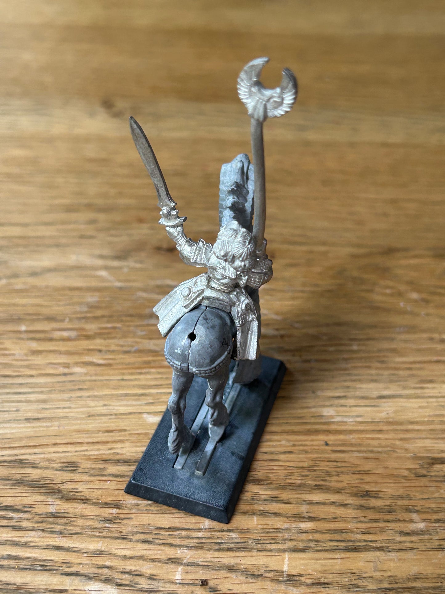 Warhammer High Elf Ellyrian Reaver Standard Bearer Metal Oop Old World Fantasy
