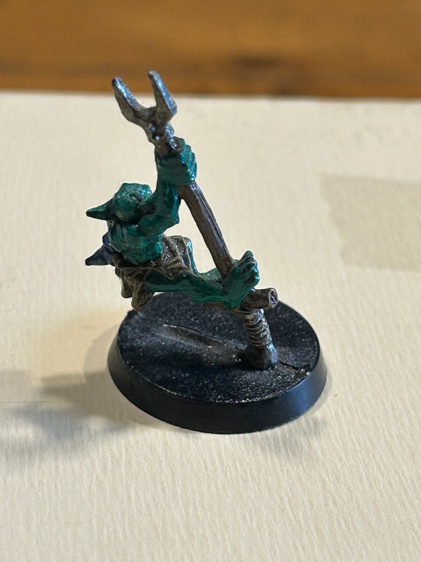 Warhammer Blood Bowl Goblin Pogo Fanatic - Metal - Unpainted