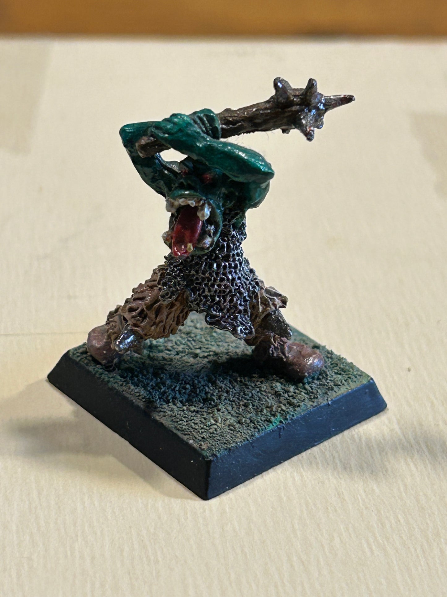 Citadel Warhammer fantasy classic 80s C15 Orc maniac