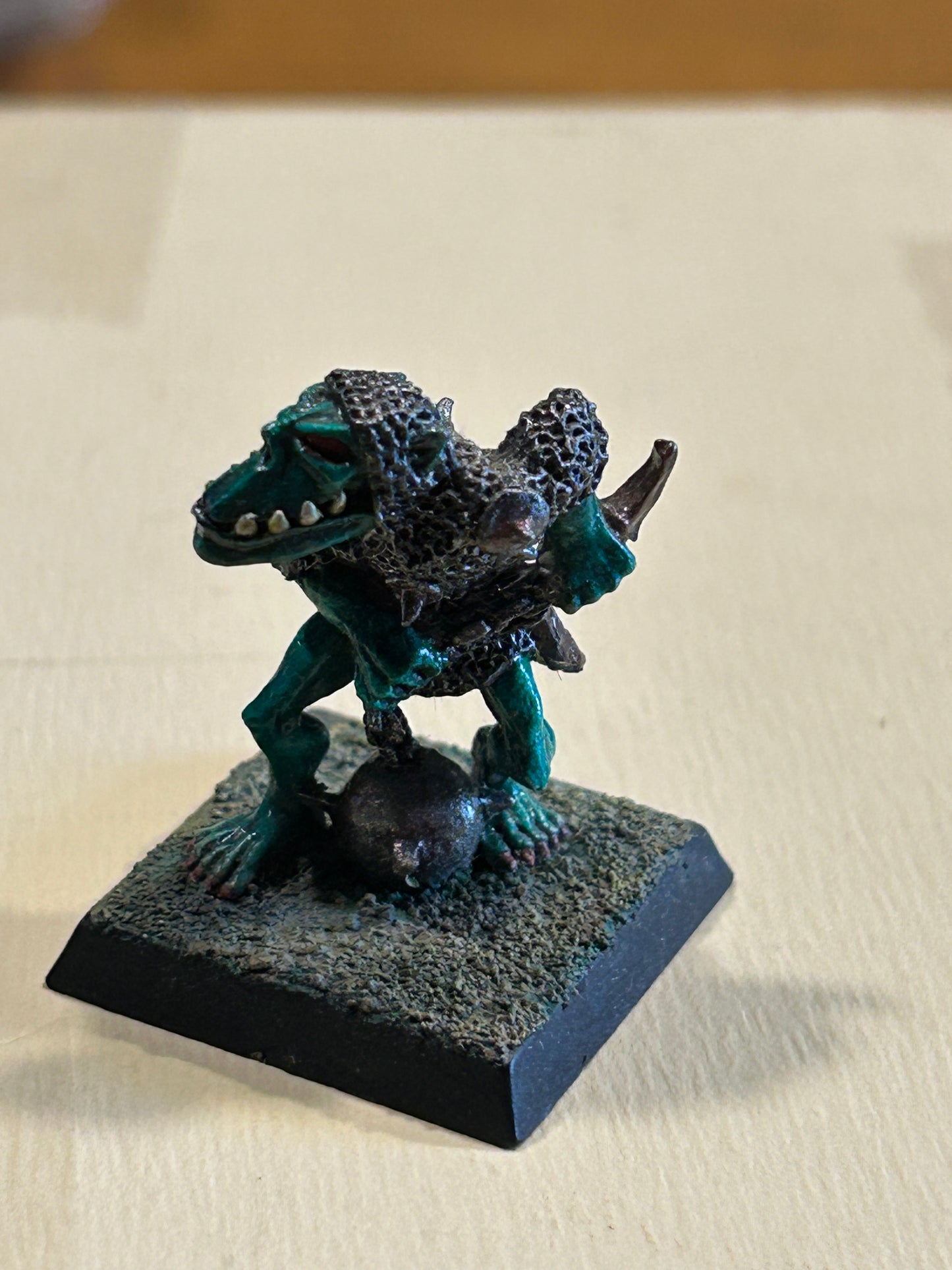 Vintage OOP Metal Citadel C15 Orc Barg Brainbasher Warhammer Fantasy