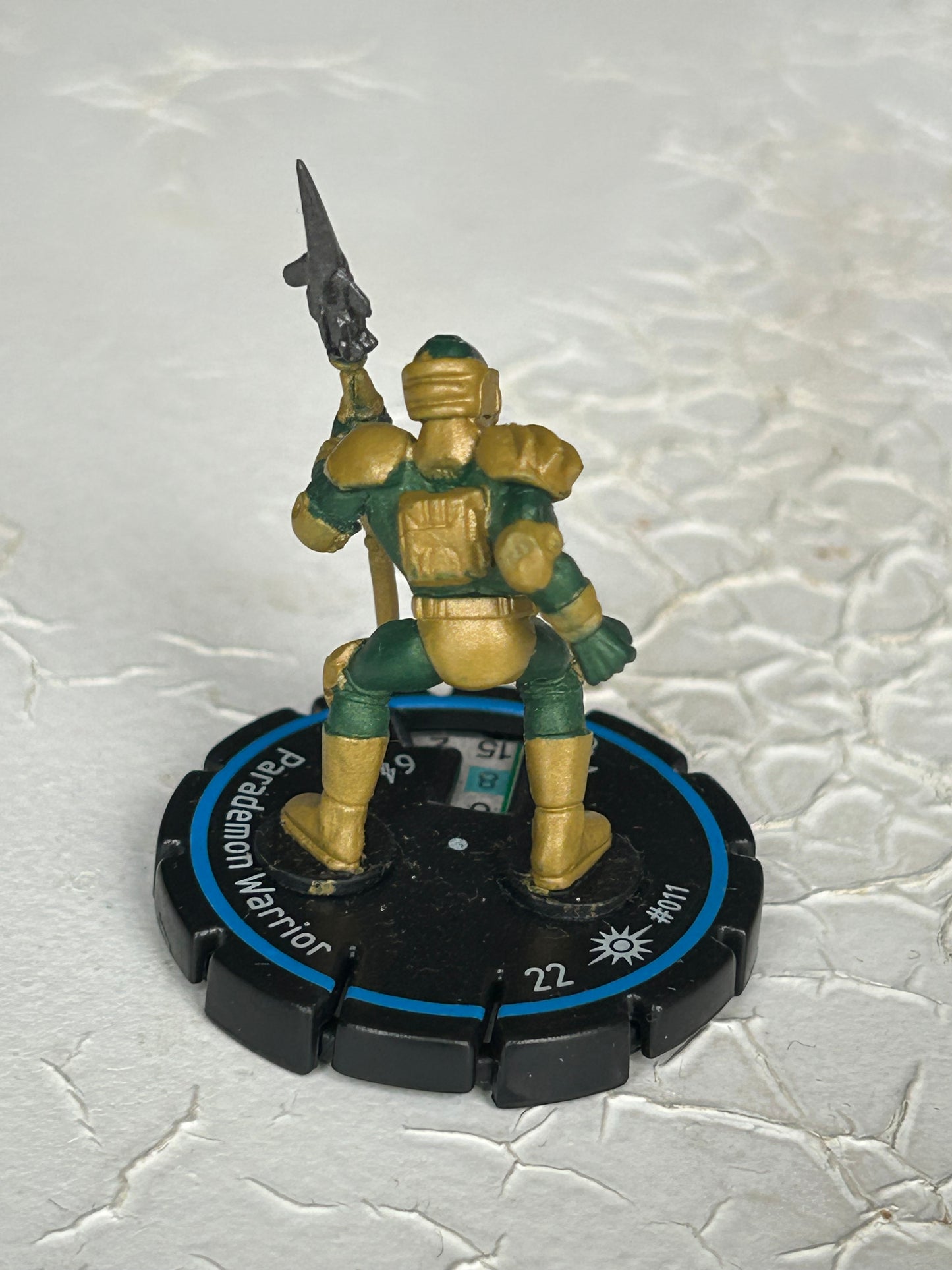 =HeroClix DC COSMIC JUSTICE Parademon Warrior - Experienced 011 =