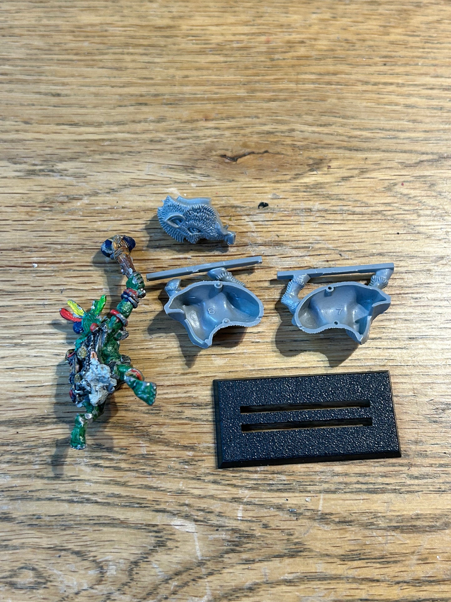 Warhammer Fantasy Battles Old World Savage Orc Boar Boyz Boss Games Workshop