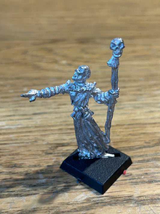 Undead Morbius the Liche War Machine Chariot Metal Citadel Skeleton 80s
