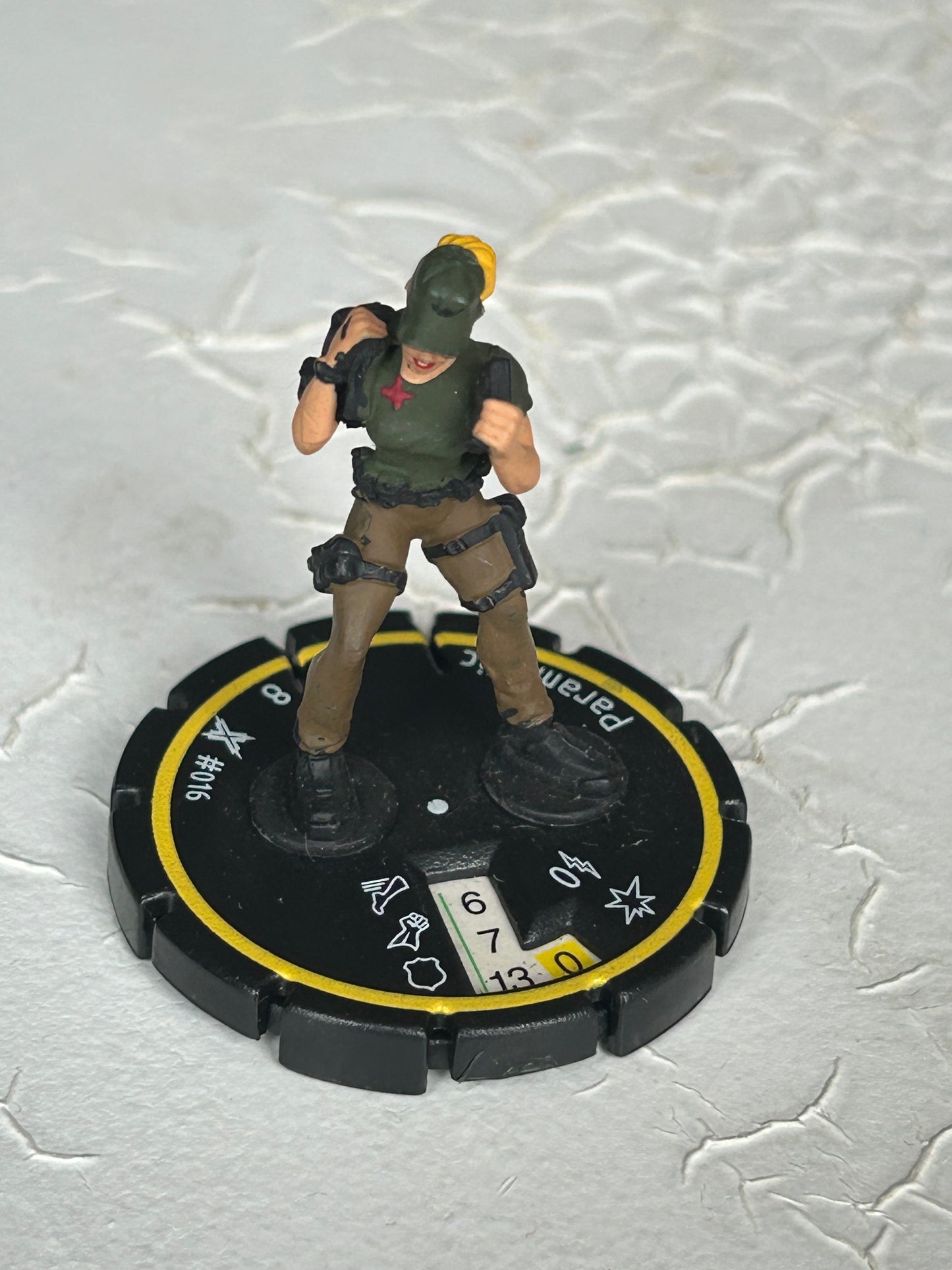 HEROCLIX MARVEL Paramedic Xplosion #016 rookie