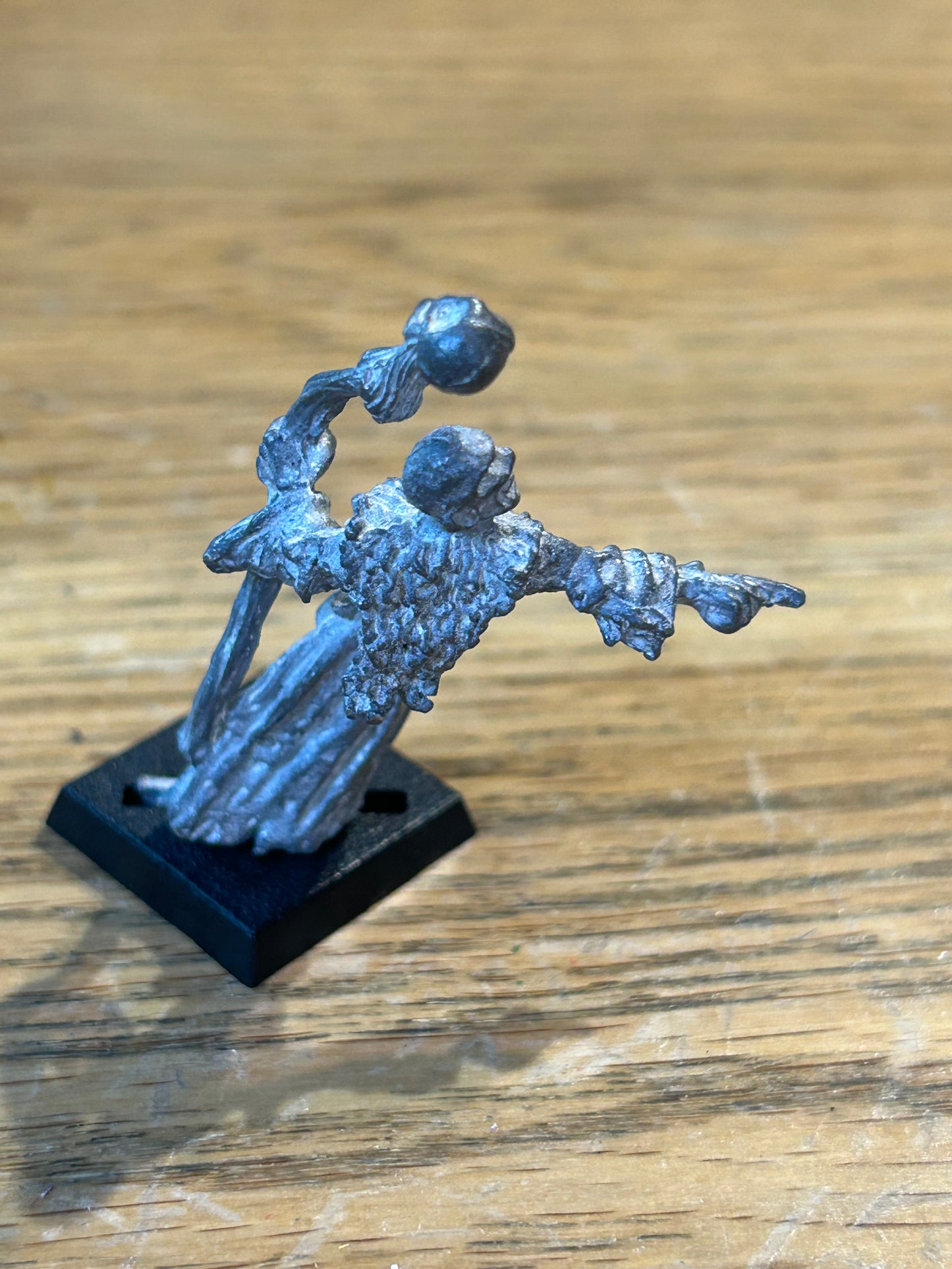 Undead Morbius the Liche War Machine Chariot Metal Citadel Skeleton 80s (has been stripped)