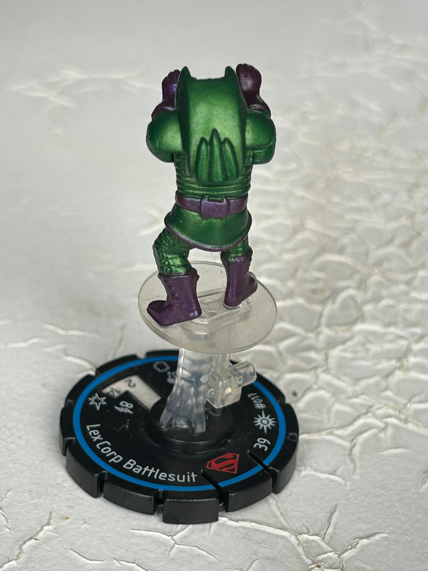 DC Heroclix Cosmic Justice 017 Lex Corp Battlesuit Experienced