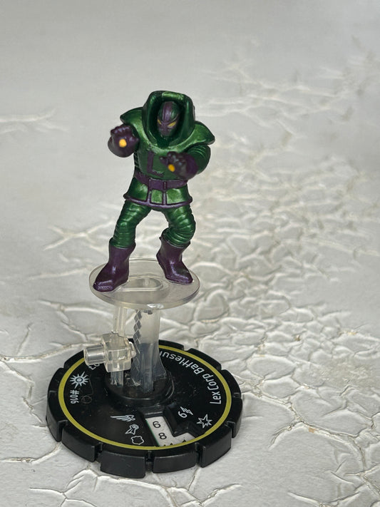 DC Heroclix Cosmic Justice 016 Lex Corp Battlesuit rookie