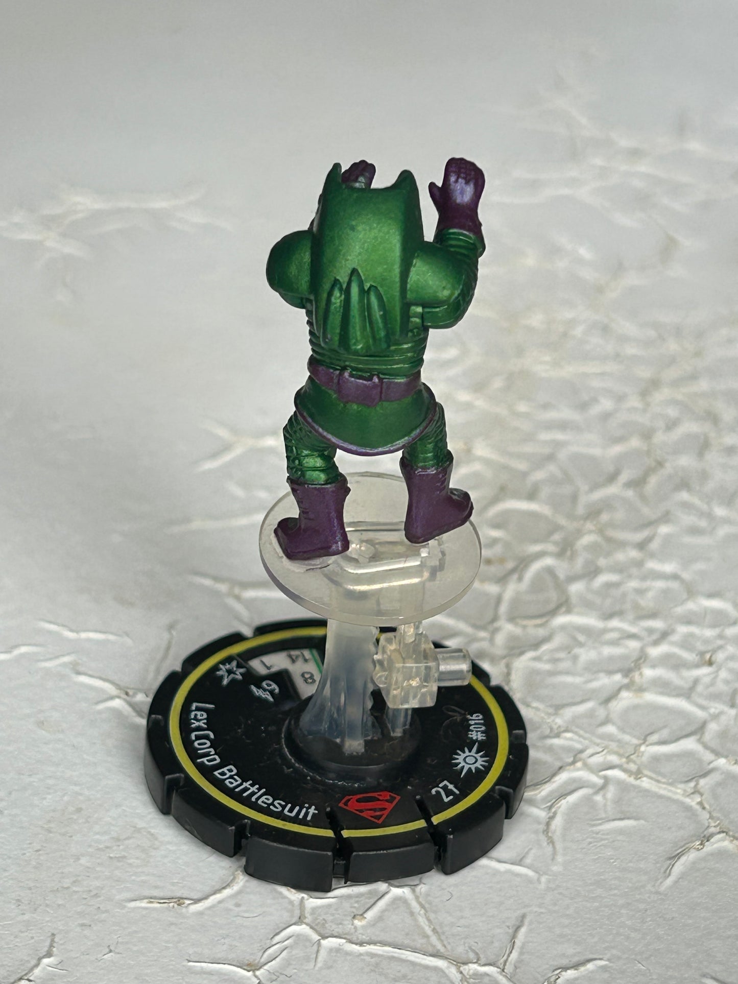 DC Heroclix Cosmic Justice 016 Lex Corp Battlesuit rookie