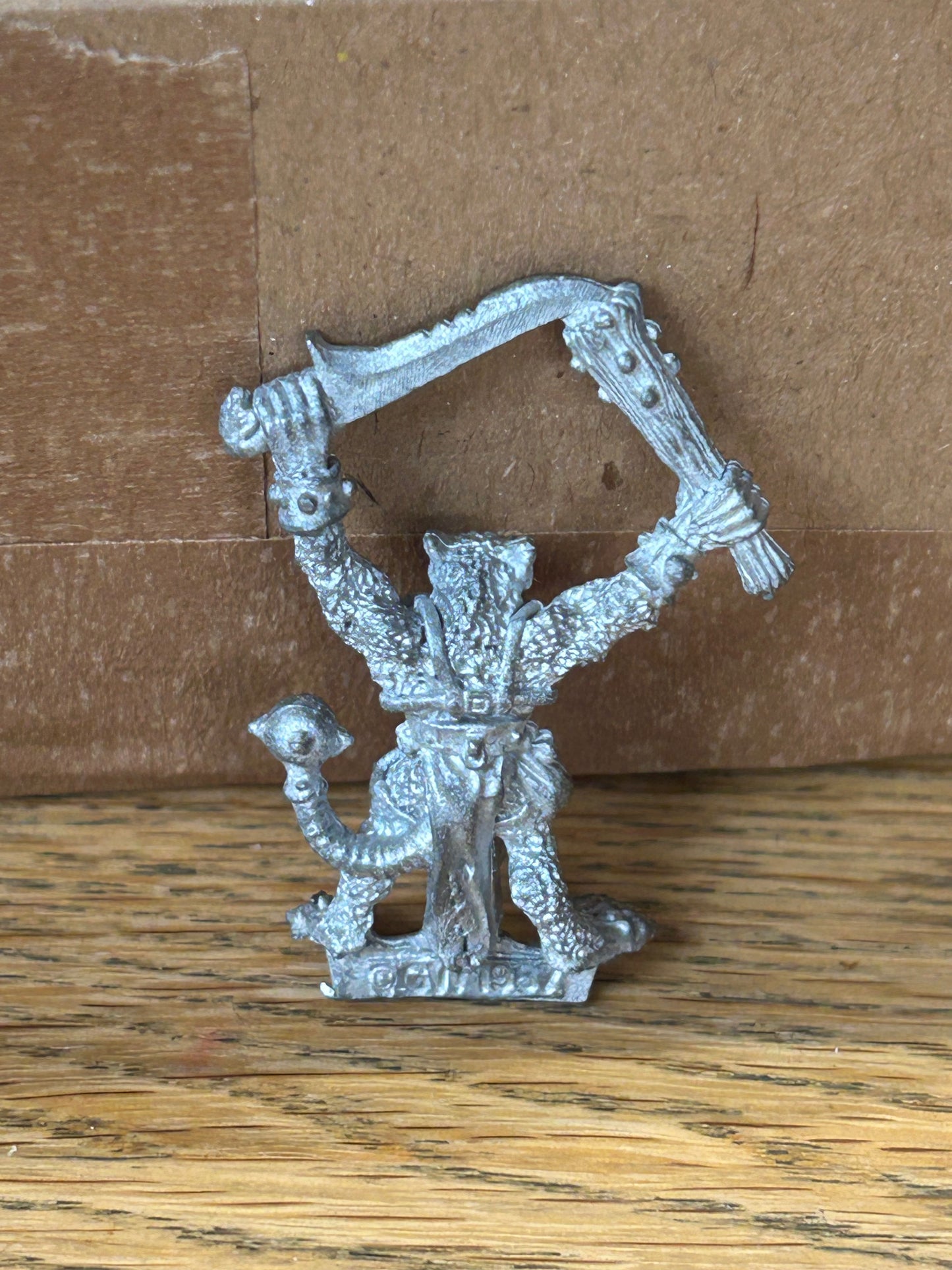 Games Workshop Warhammer fantasy Skaven C47 Warpeye Commander Champion Metal