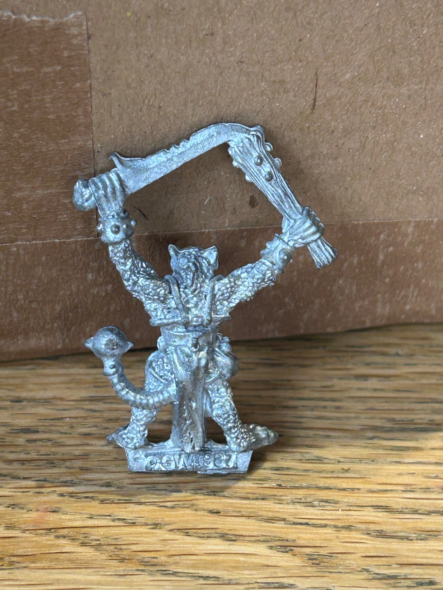 Games Workshop Warhammer fantasy Skaven C47 Warpeye Commander Champion Metal