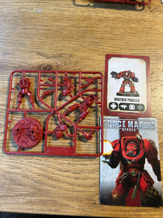 Warhammer 40k Space Marine Heroes Series 2 Brother Phaello NoS