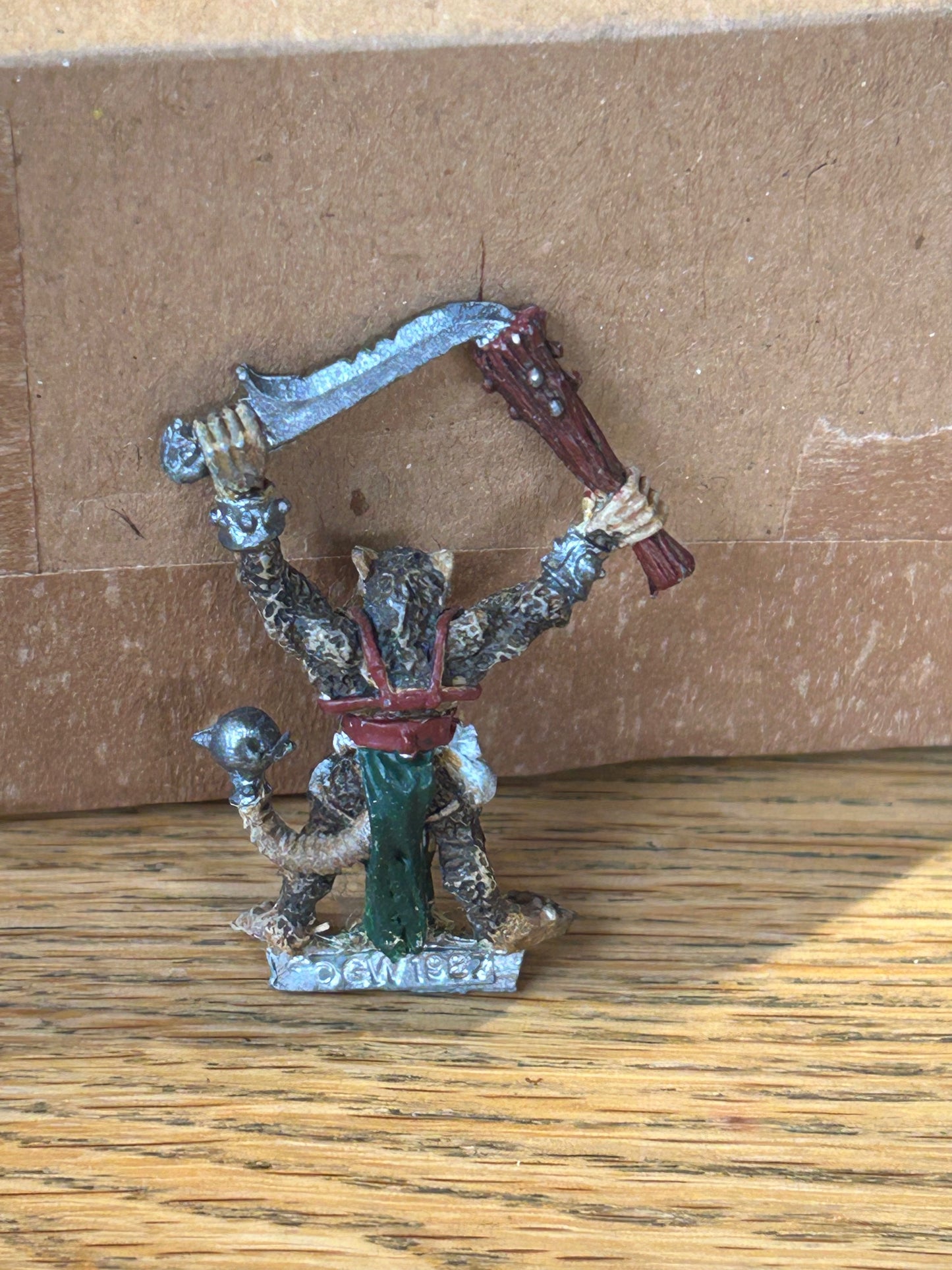 Games Workshop Warhammer fantasy Skaven C47 Warpeye Commander Champion Metal