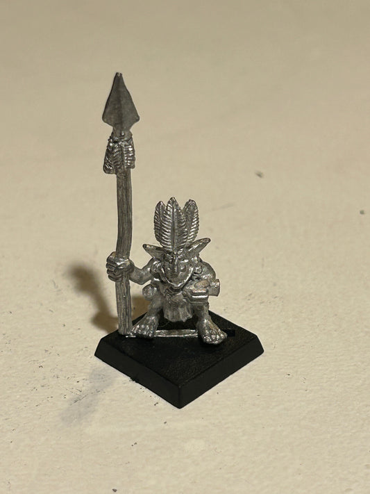 FOREST GOBLIN WITH spear METAL WARHAMMER FANTASY AGE OF SIGMAR ORCS & GOBLINS (8 available)