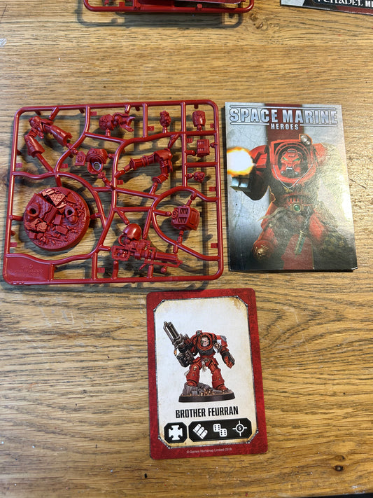 40k Space Marine Heroes of the 2nd Terminator Brother Feurran OOP series 2