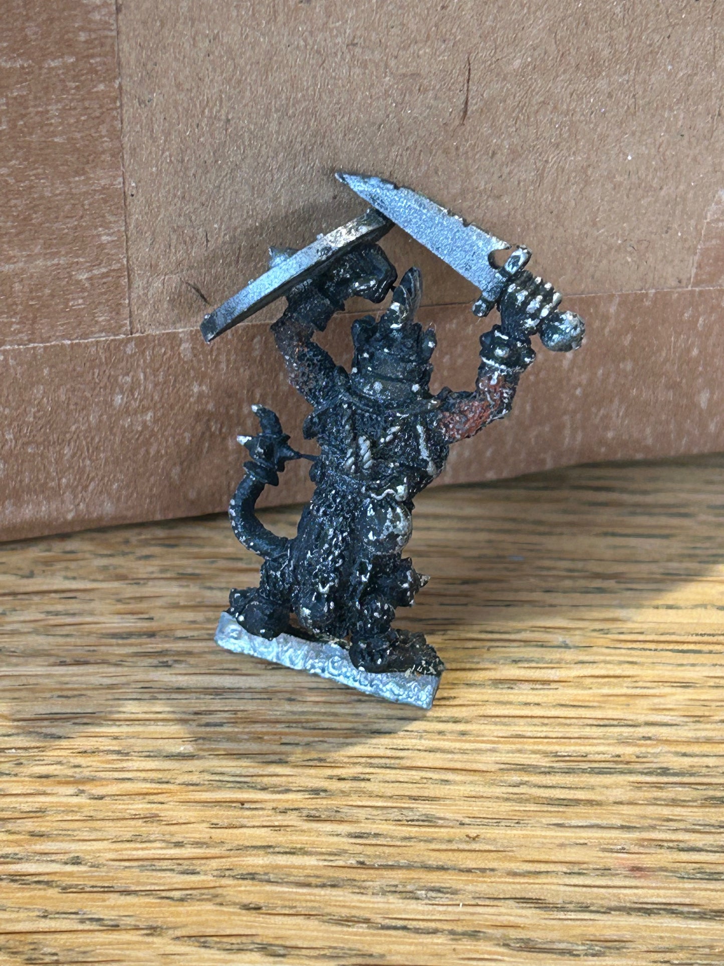 Warhammer fantasy skaven Flench packlord clanrats leader Oldhammer