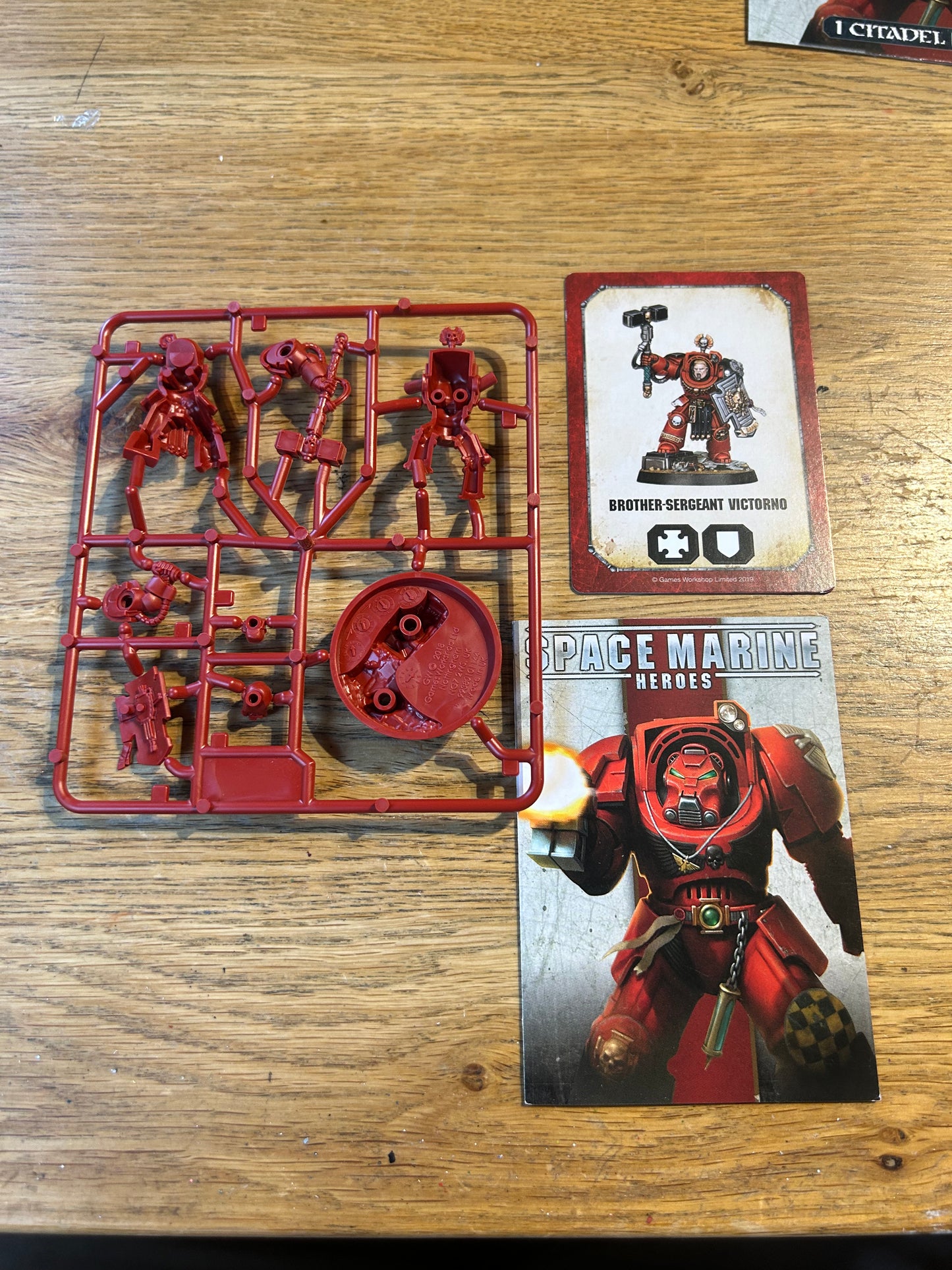 Warhammer 40k Space Marine Heroes Series 2 Terminator Brother Victorno
