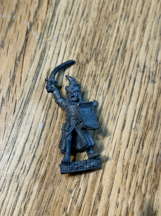 Citadel Games Workshop C01 Fighter Empire warrior knight metal slotta 1980s