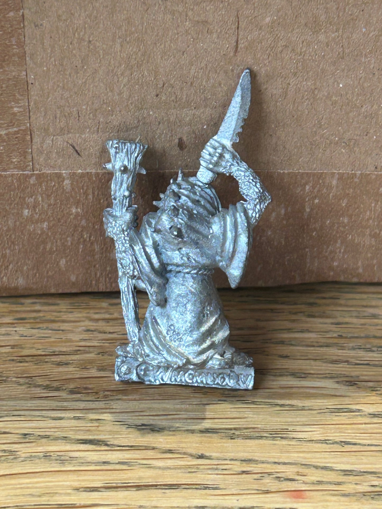 Skaven Spyne Blightmaster Plague Monk Staff Dagger Ratmen C47 warhammer fantasy old world