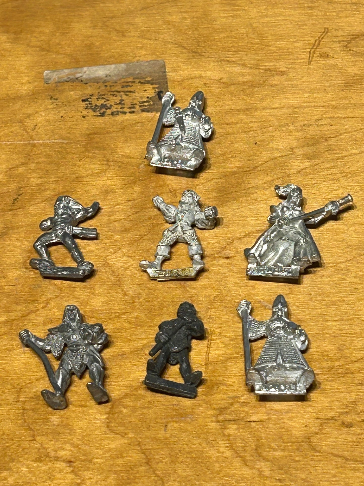 Collection of 7 broken/damaged high elf models