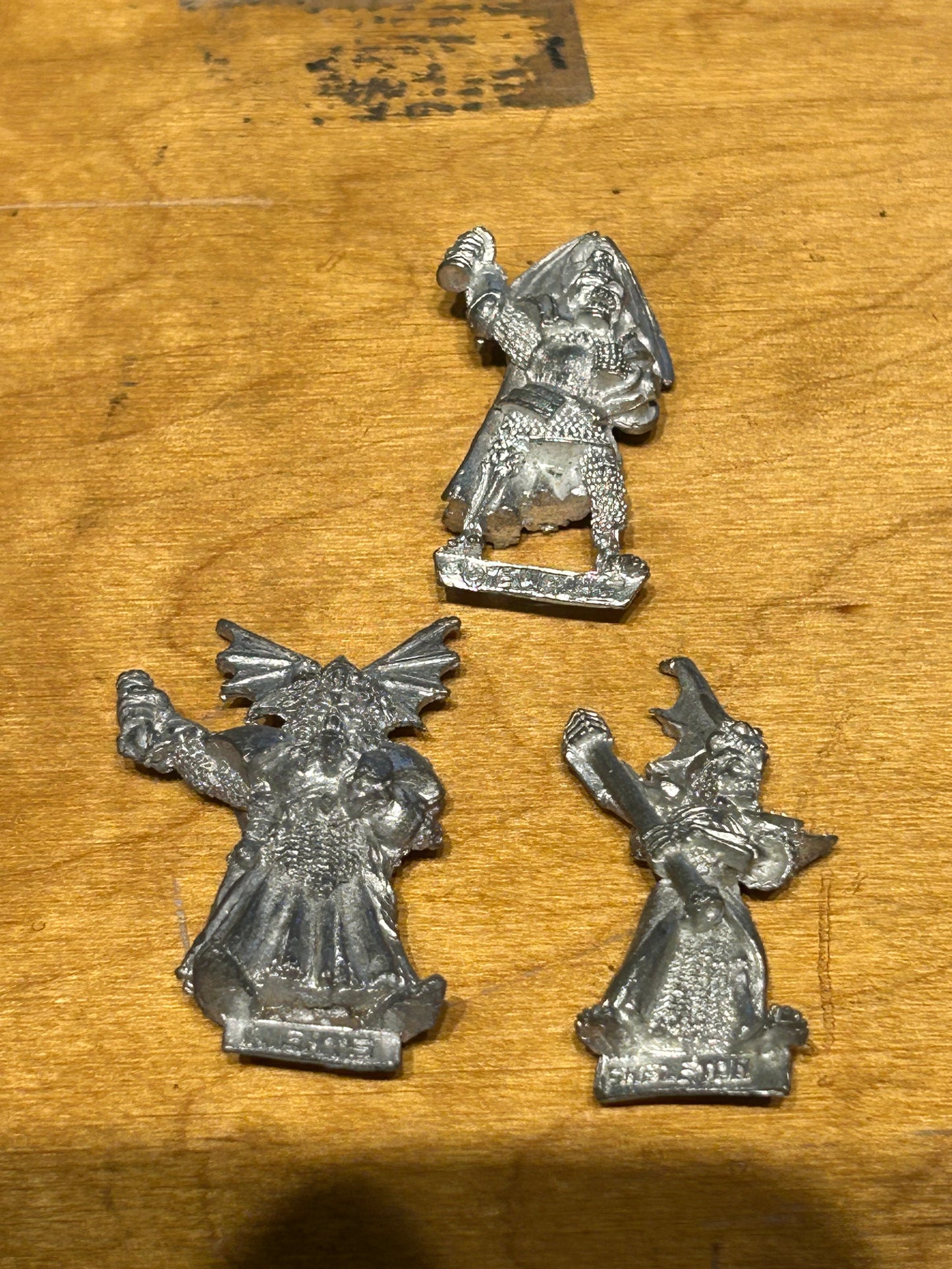 Warhammer Fantasy Vampire Counts Undead damaged wights x3 Metal 1995 Citadel